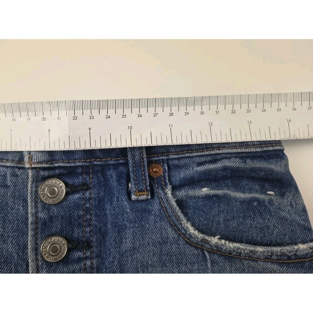 Abercrombie Skinny High‎ Rise Curve Love Jeans 25/0R – Distressed Denim